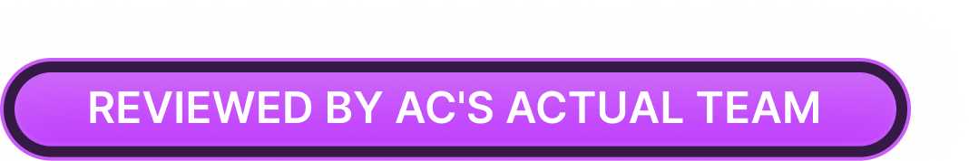 Reviewed by actual team